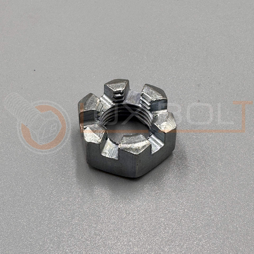 Гайка М12х1,25 рулевого наконечника ГАЗ-2410 корончатая