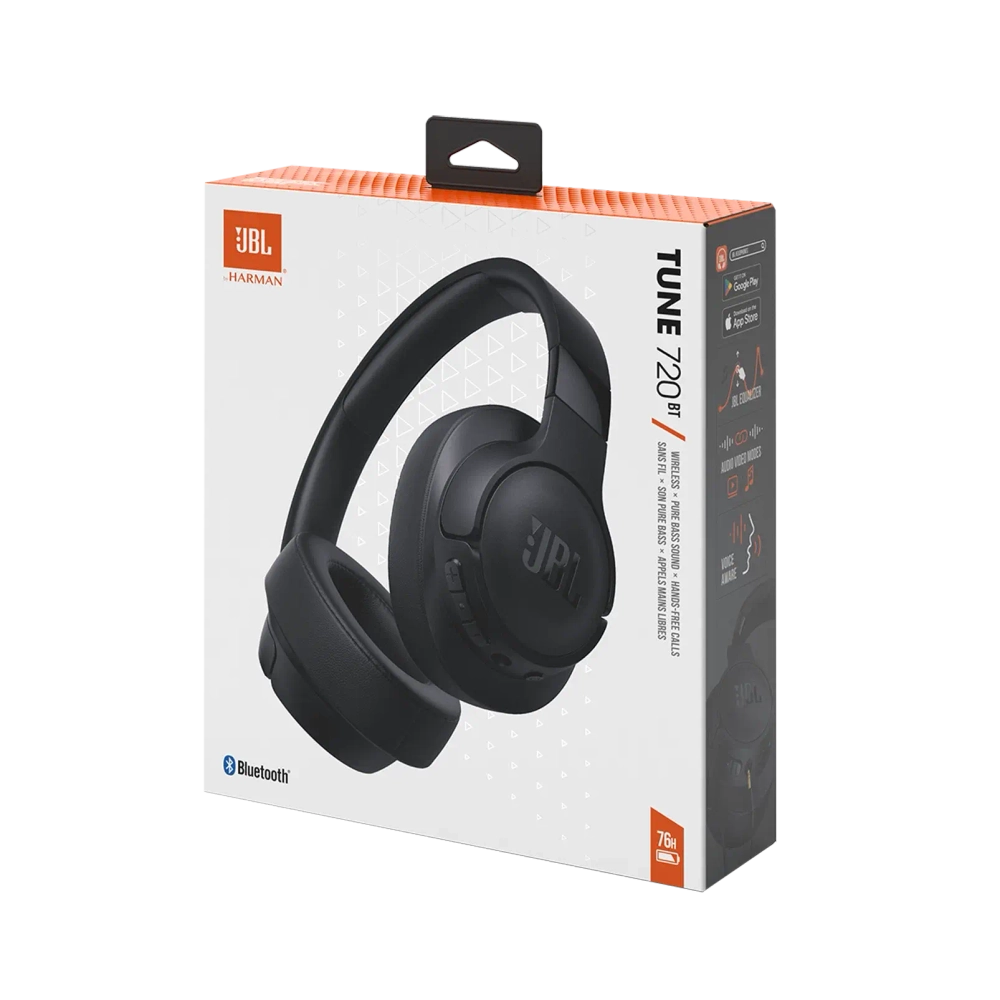 Беспроводные наушники JBL Tune 720BT, черный