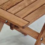 Dipriz Складной кофейный столик Петра из сосны, 38х38х44