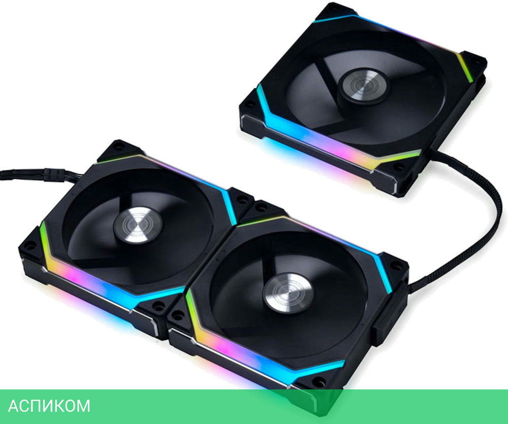 Комплект вентиляторов для корпуса Lian Li SL 120 V2 Black (G99.12SLV23B.00)