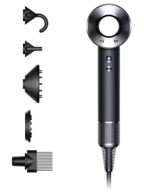 Фен Dyson Supersonic HD07 Black/Nickel