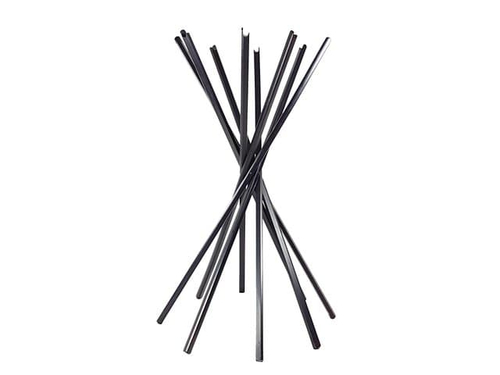 Вешалка складная Zanotta ясень черный 65x65x145 Sciangai