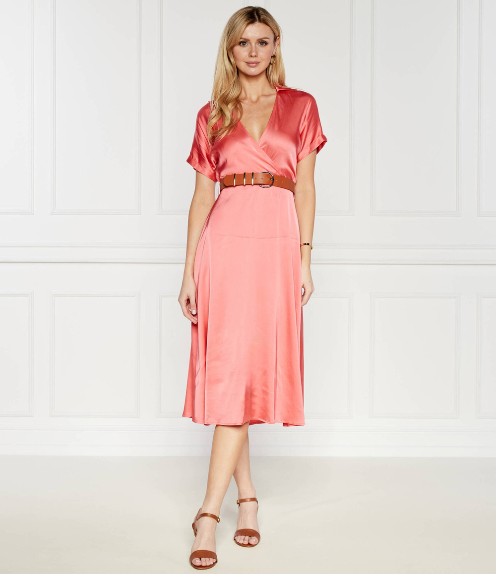 Платье с ремешком Liu Jo - коралловый(MA4255 T3764)