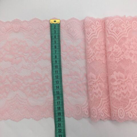 Кружево - стрейч ширина 200мм цвет Цветок миндаля