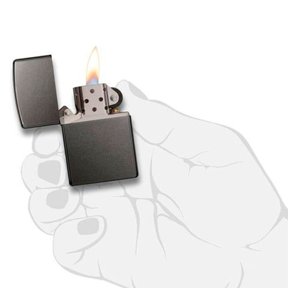 Зажигалка Zippo Classic с покрытием Gray Dusk (28378) 3