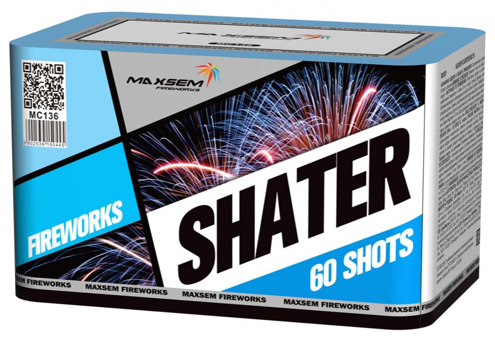 Батарея салютов "SHATER"   1"/60 залпов