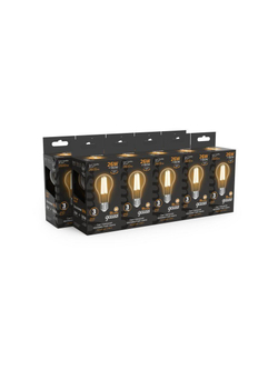 Лампа светодиодная филаментная Black Filament 26Вт A70 грушевидная 2700К тепл. бел. E27 2600лм GAUSS 102902126