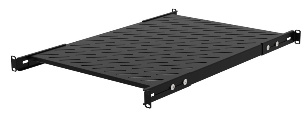 Полка стационарная Filum FL-RSHU-1U-620-BK