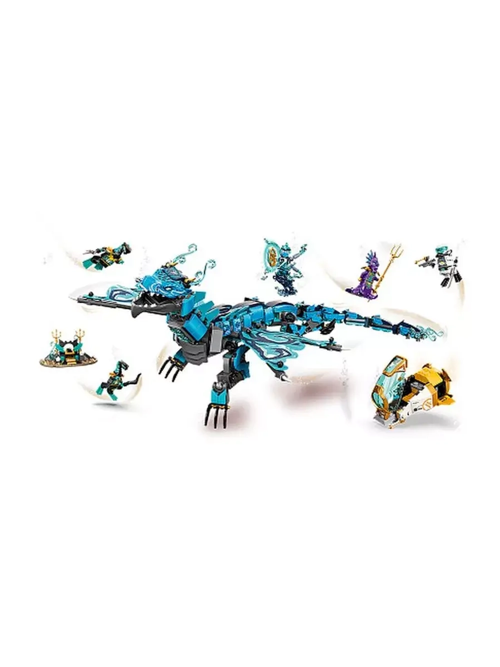 Лего Ниндзяго 71754 Водный дракон Lego Ninjago