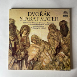 Винтажная виниловая пластинка LP Anton n Dvorak Антонин Дворжак, Стабат Матер Stabat Mater (Чехословакия 1983)