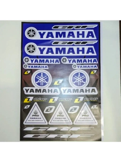 Лист наклеек для стикербомбинга мотокросс