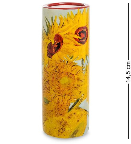 pr-TC01GO Подсвечник «Sunflowers» Винсент Ван Гог (Museum Parastone)