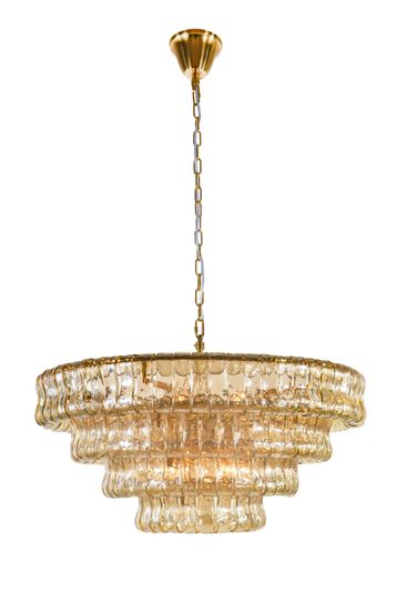 49664/D800 PT BRS (1) Люстра (в 2-х коробках) NW