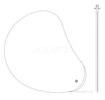 Зеркало Aquaton Венто 1A260902VO010