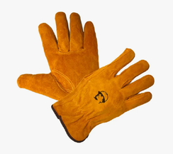 Перчатки Росмарка желтые цельноспилковые (2002)