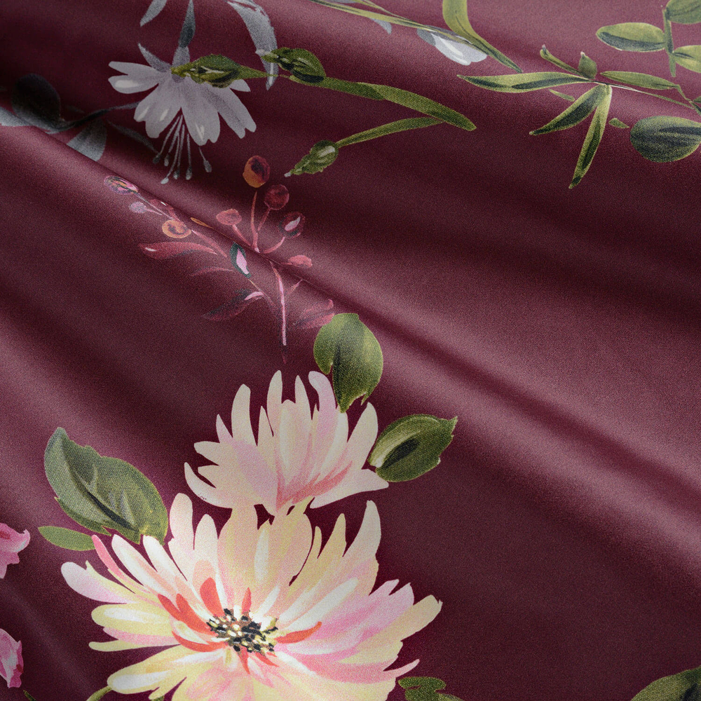 Постельное белье 2 спальное евро Sharmes Aster Purple