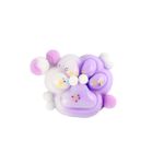 Игрушка-антистресс "ЦВЕТНАЯ КОШАЧЬЯ ЛАПКА С ПОМПОНАМИ", 7х6 см, ассорти 4 вида, дисплей, JOLLY JOT (ДЖОЛЛИ ДЖОТ), 665770