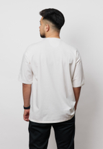 Футболка оверсайз SHANYRAQ OFF-WHITE