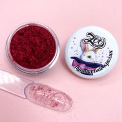 1789 Флок "Пушистый кролик" 1 г бордовый