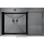 Мойка для кухни из нержавеющей стали GERHANS K37851B-L  PVD