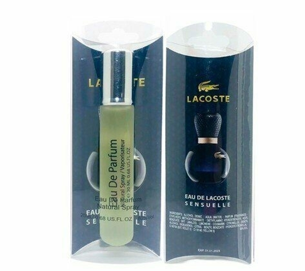 Lacoste eau de Lacoste Pour Femme Sensuelle edp for woman 20 ml.