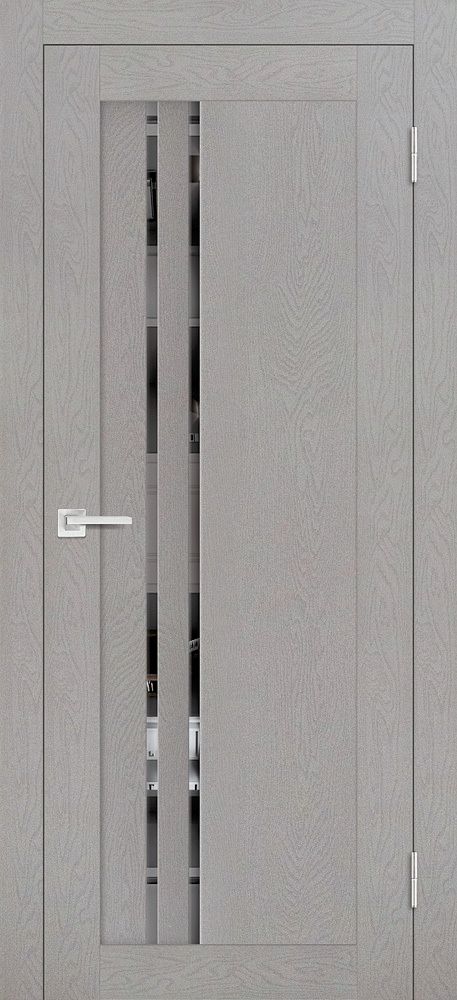 Дверь PST-10 / Цвет серый ясень / Зеркало тонированное / Двери PROFILO PORTE