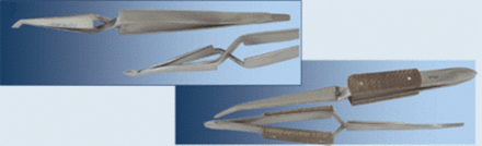 Пинцет лабораторный обратный для пайки