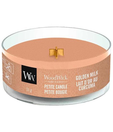 Топленое молоко, ароматическая свеча мини, WoodWick