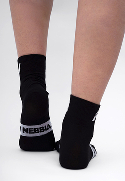 Носки Nebbia "EXTRA PUSH" crew socks 128 Black
