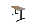 Регулируемый компьютерный стол Bazalt с регулировкой по высоте — столешница МДФ Дуб мореный