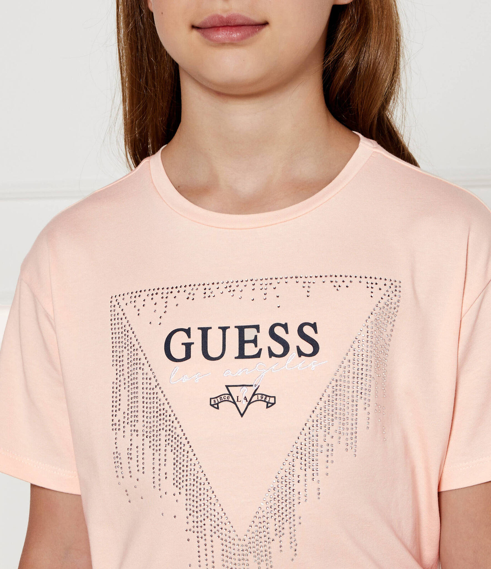 Футболка Guess - персиковый(J4RI24 K6YW4)