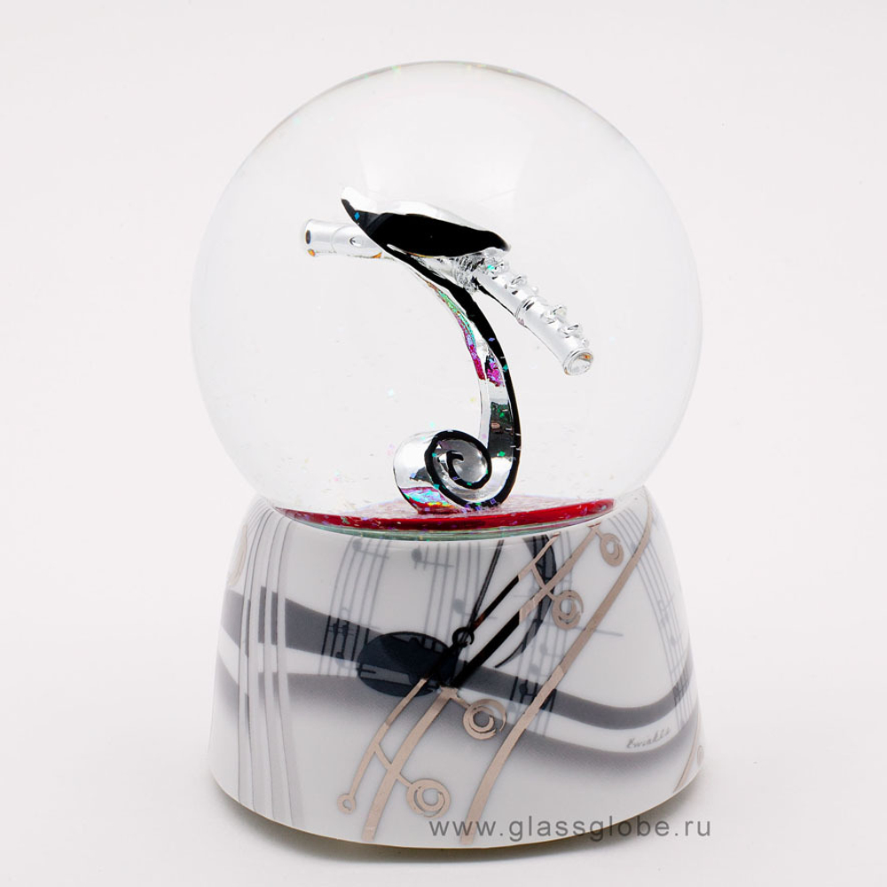 Стеклянный шар "Флейта"