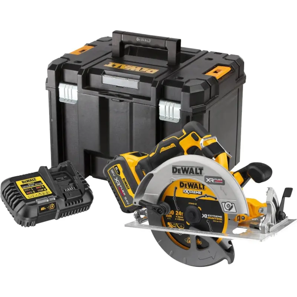DeWalt DCS573T1 пила дисковая аккумуляторная (1 x 6 Ач, ЗУ)
