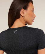 Футболка GYMSHARK Adapt Animal X Whitney Short Sleeve Black