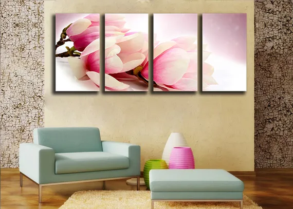 Модульная картина "Бутоны магнолии"