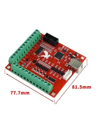 4-осевая ЧПУ плата расширения с USB и интерфейсом Mach3 для шаговых двигателей Nema17/23/34 CNC 4 Axis