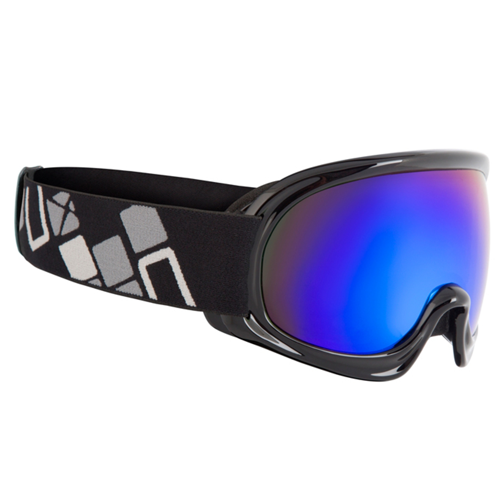 Очки снегоходные CKX BLAZE с двойной линзой синий Revo, черный