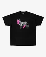 Футболка Indigo Stuff Zebra Черная