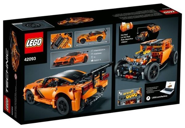 Конструктор LEGO Technic 42093 Шевроле Корветт ZR1