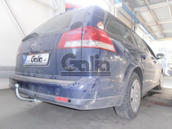 Фаркоп оцинкованный Galia O049A для Opel Vectra C универсал 2002-2008(паспорт и сертификат в комплекте)(без электрики)