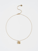 Колье "Simple words N" Gold