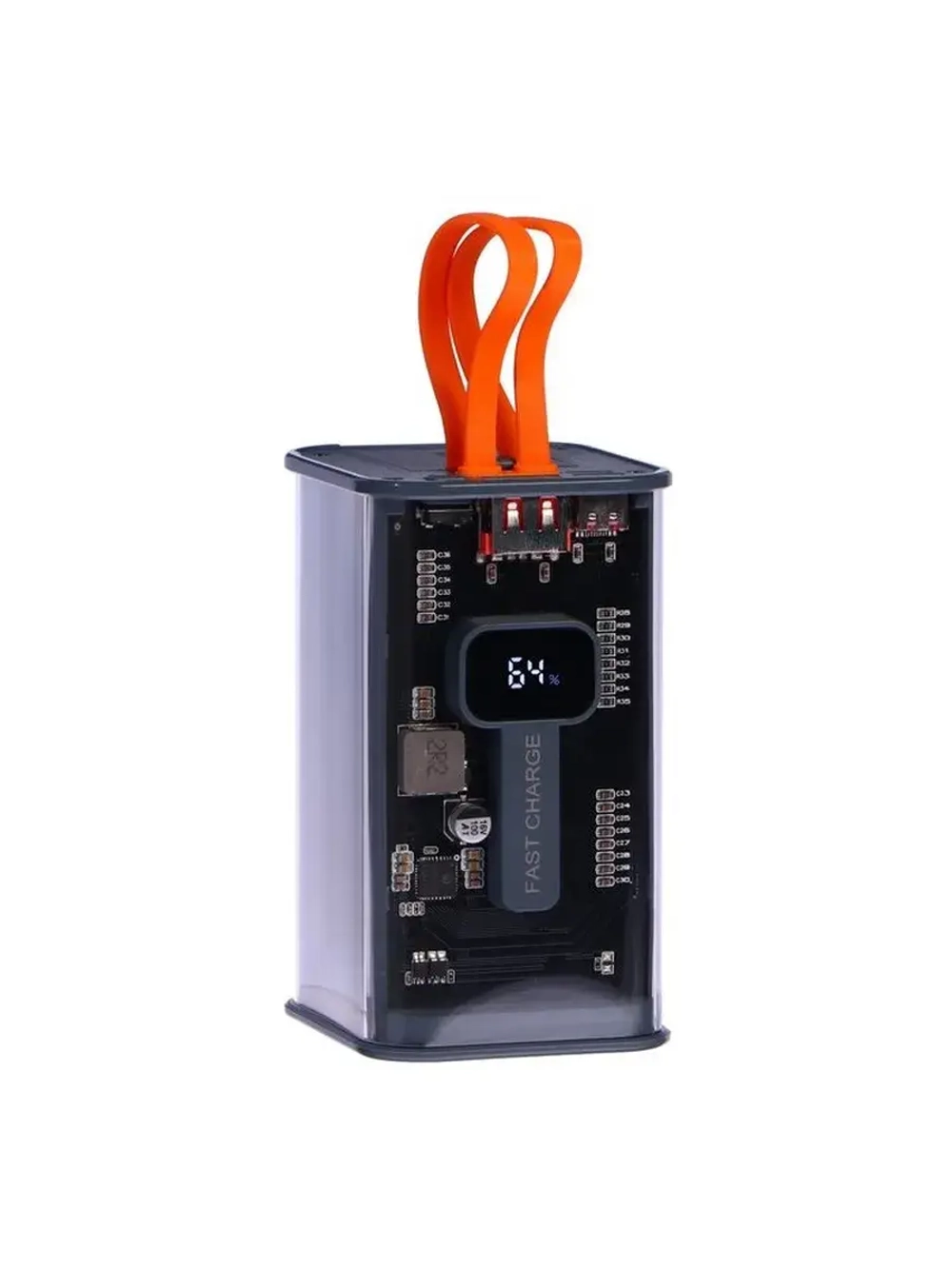 УЦЕНКА Внешний аккумулятор CRR-31,20000 мАч,2USB,3А,дисплей,