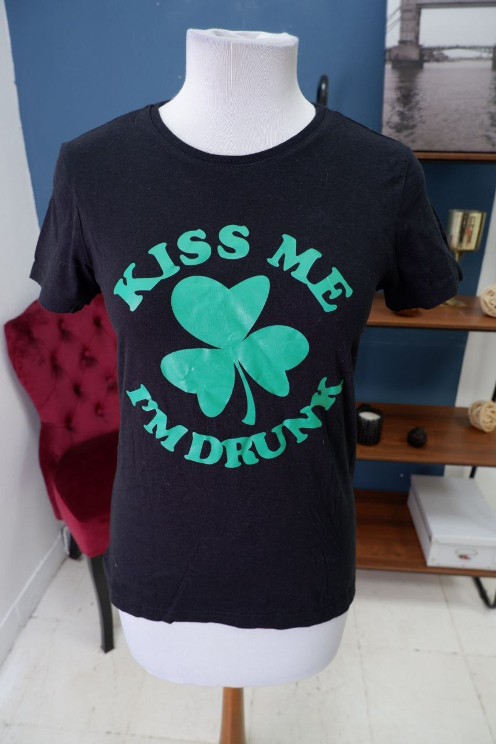 Футболка Stedman с принтом 46 размер