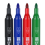 Набор маркеров для флипчарта Berlingo "Uniline FM200", 4 цвета