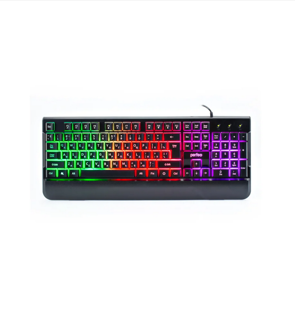 Клавиатура игровая проводная Perfeo WINNER RGB