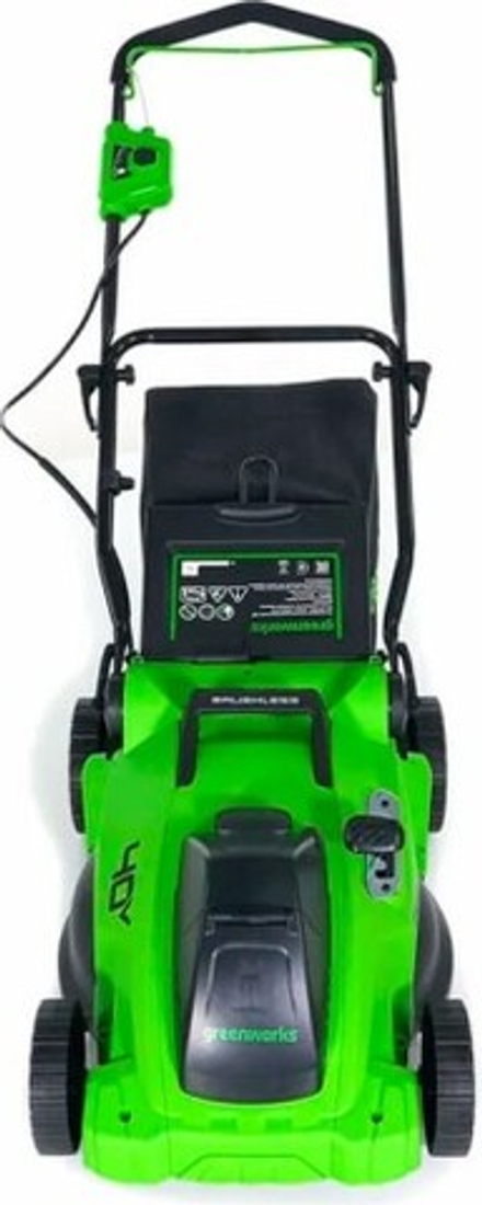 Газонокосилка аккумуляторная GREENWORKS GD40LM16XK4, 40V бесщеточная, 41 см 2517907UB