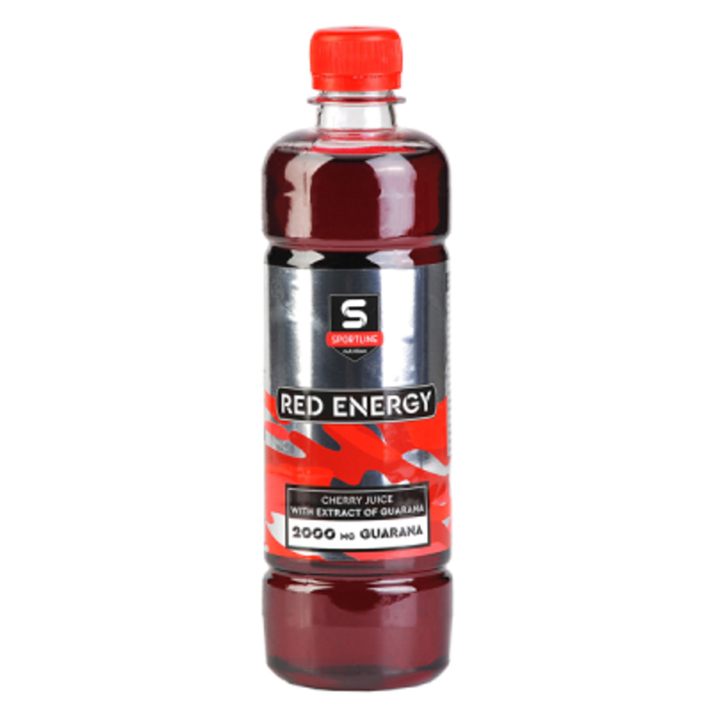 Напиток SportLine Red Energy 500 мл (вишня)