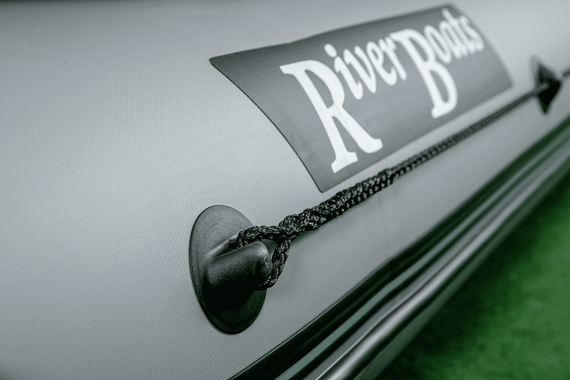 Лодка ПВХ RIVERBOATS 390 НДНД с фальшбортом