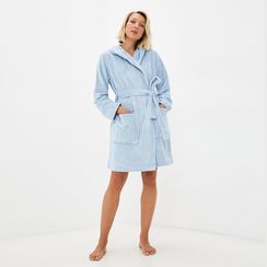 Шанти (голубой) XL Халат Махровый