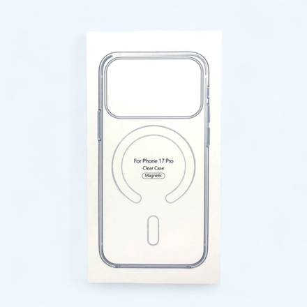 Прозрачный чехол MagSafe Clear Case без анимации для iPhone 17 PRO